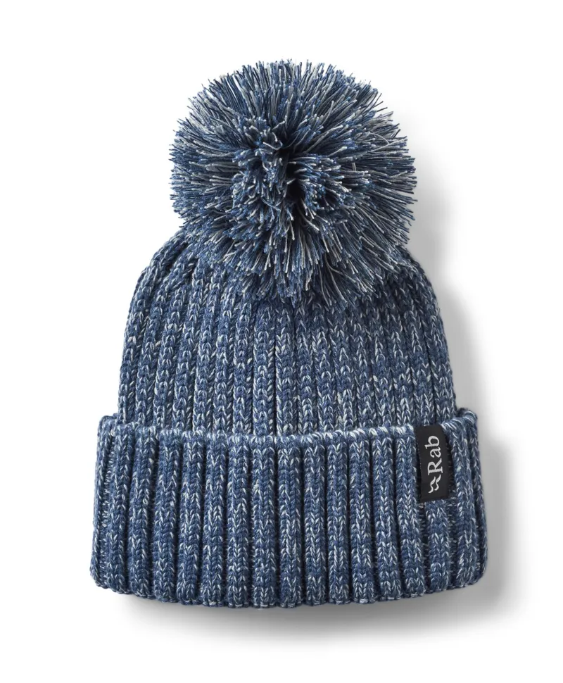 Rab Kharve Bobble Beanie - Tempest Blue/Orion Blue 