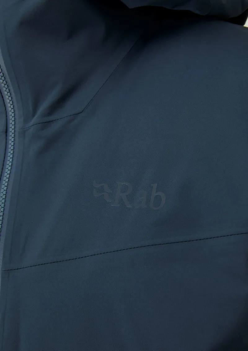 Rab Men's Kinetic 2.0 Waterproof Jacket - Blue Night-2