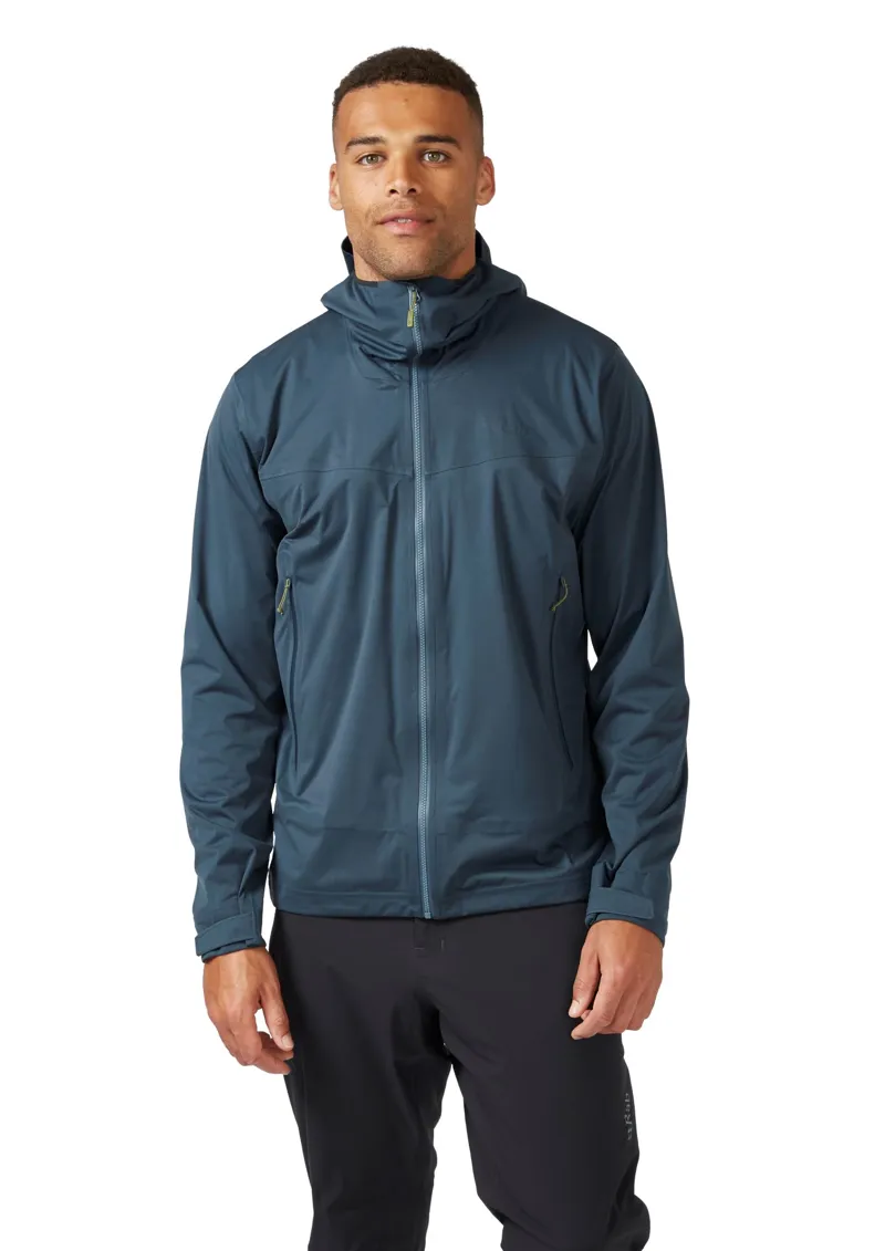 Rab Men's Kinetic 2.0 Waterproof Jacket - Blue Night-4