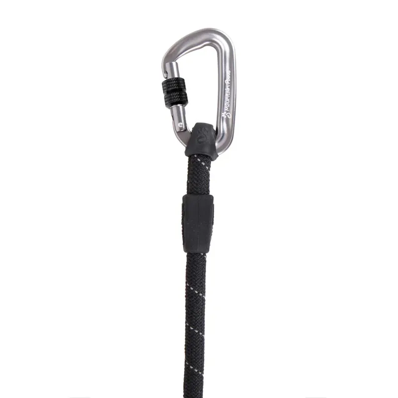 Mountain Paws Rope Dog Lead - Black-1