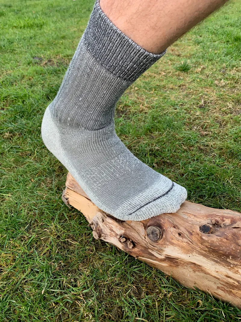 Moggans Stravaiger Merino Hiking Socks - Liath/Grey-1