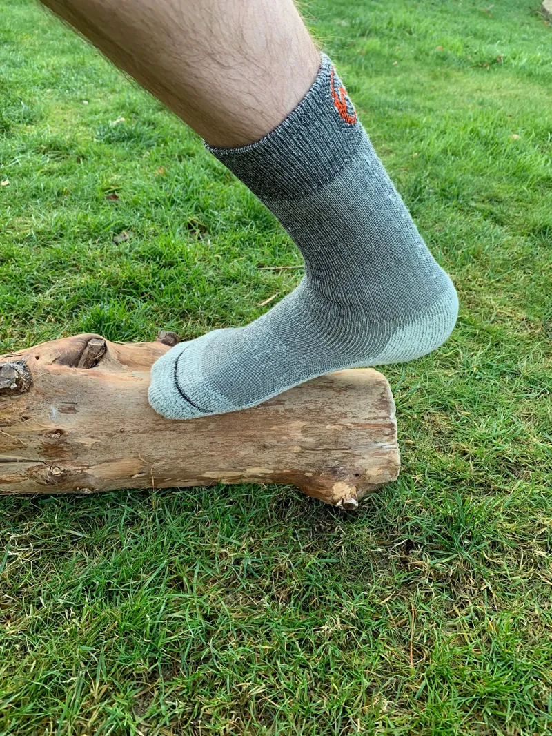 Moggans Stravaiger Merino Hiking Socks - Liath/Grey-3