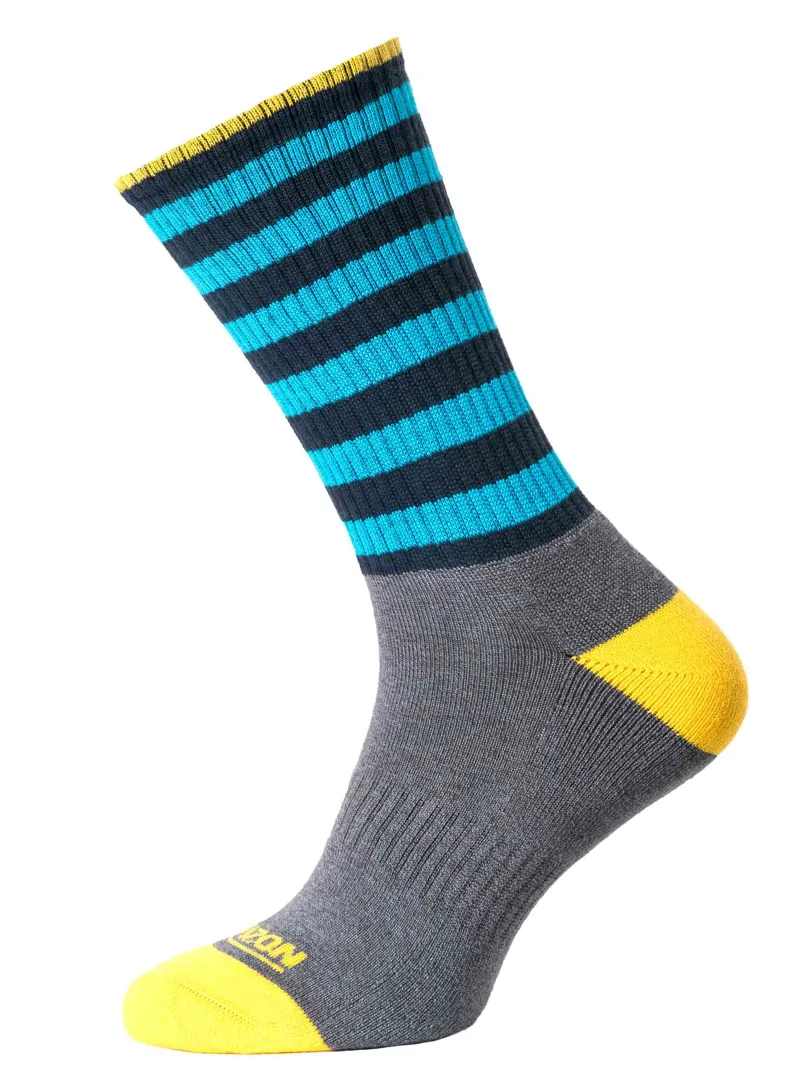 Horizon Lifestyle Men's Bamboo Sock - Charcoal Marl/Denim