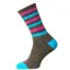 Horizon Lifestyle Men's Bamboo Sock - Olive/Turquoise