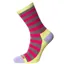 Horizon Lifestyle Women's Bamboo Sock - Fuchsia/Lime