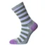 Horizon Lifestyle Women's Bamboo Sock - Lilac/Khaki