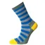Horizon Lifestyle Women's Bamboo Sock - Royal/Yellow