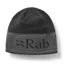 Rab Logo Band Beanie - Black/Graphene