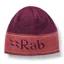 Rab Logo Band Beanie - Mulberry/Hibiscus