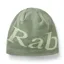 Rab Logo Beanie - Dark Fig Green/Fig Green