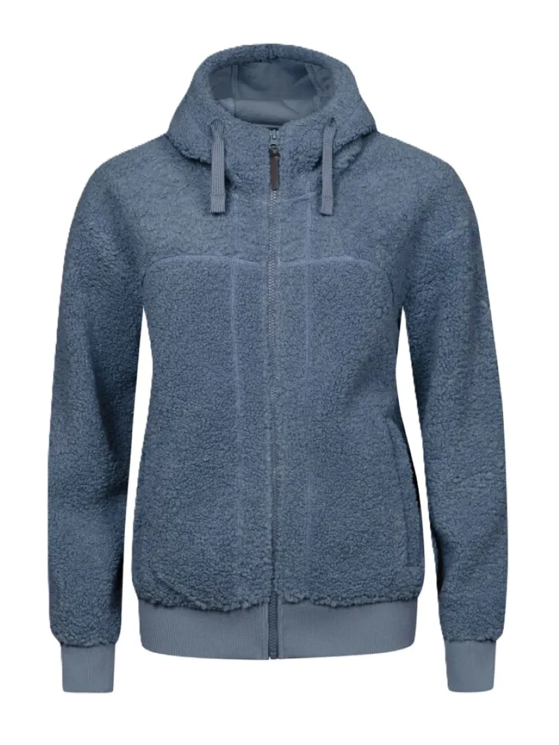 Halti Women's Lykky Hooded Fleece Jacket - Bluefin