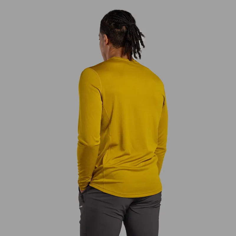 Montane Men's Dart Long Sleeve T-Shirt - Ginkgo Gold-2