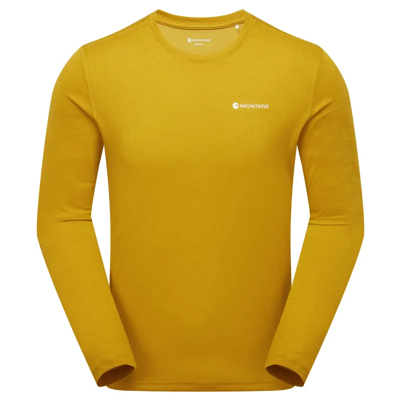 Montane Men's Dart Long Sleeve T-Shirt - Ginkgo Gold