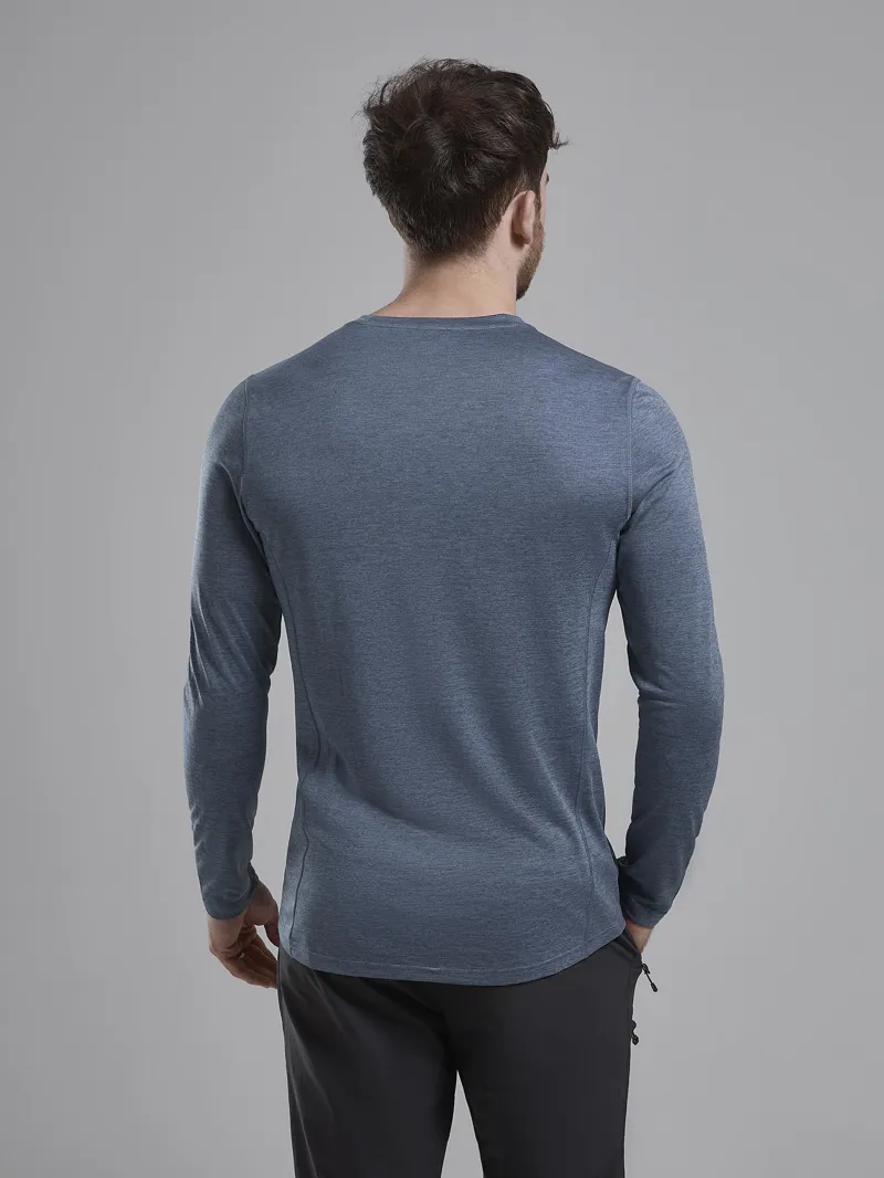 Montane Men's Dart Long Sleeve T-Shirt - Stone Blue-2