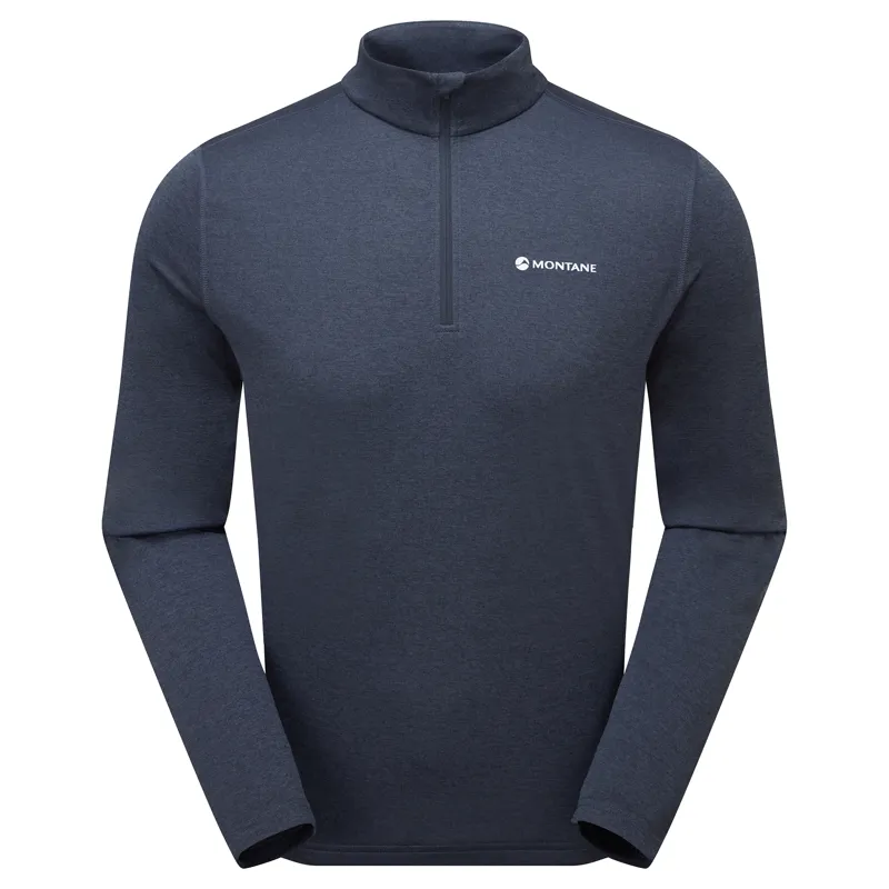 Montane Men's Dart Zip-Neck - Eclipse Blue