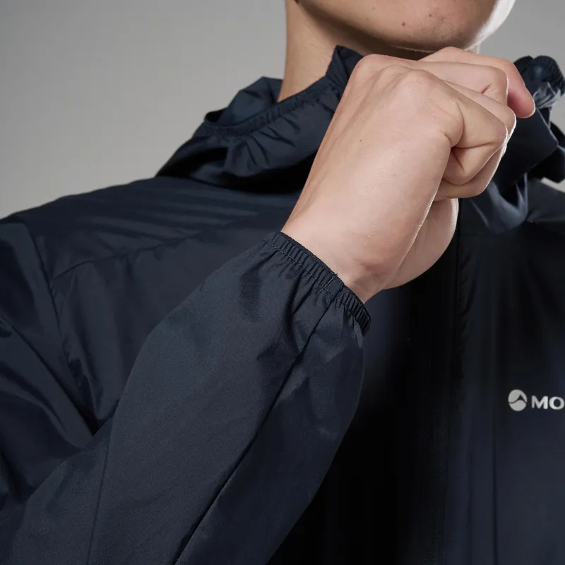 Montane Men's Featherlite Hooded Windproof Jacket - Eclipse Blue-7