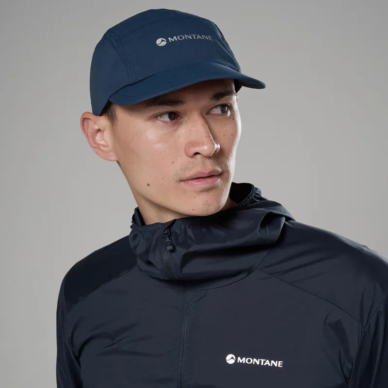 Montane Men's Featherlite Hooded Windproof Jacket - Eclipse Blue-6