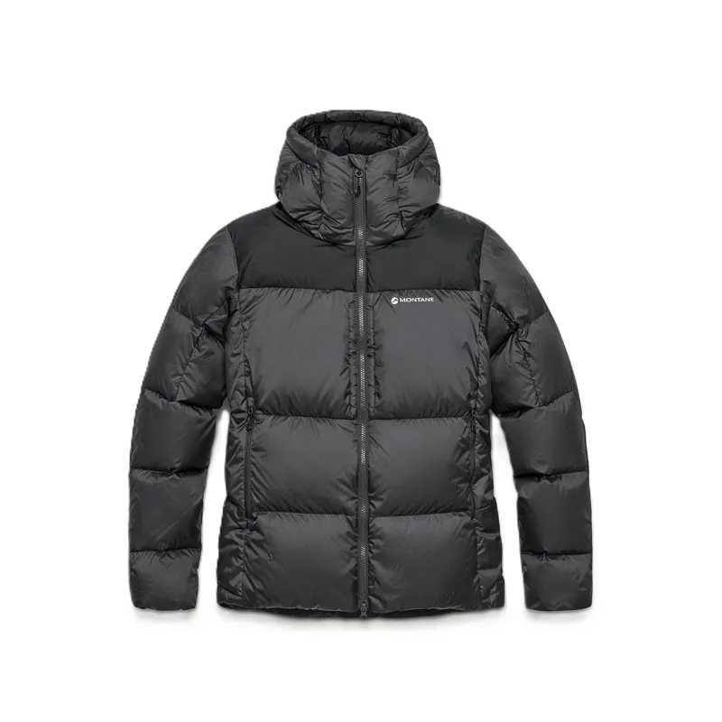 Montane Men's Glacium Hooded Down Jacked - Midnight Grey 