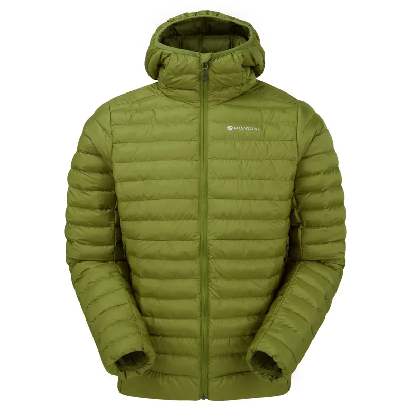 Montane Men's Icarus Insulated Hooded Jacket - Alder Green