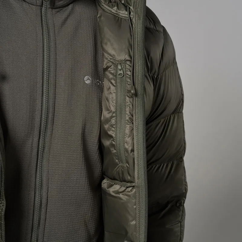 Montane Men's Icarus 3.0 Hooded Insulated Jacket - Moss-7