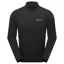 Montane Men's Malli Long Sleeve Zip T Shirt - Black