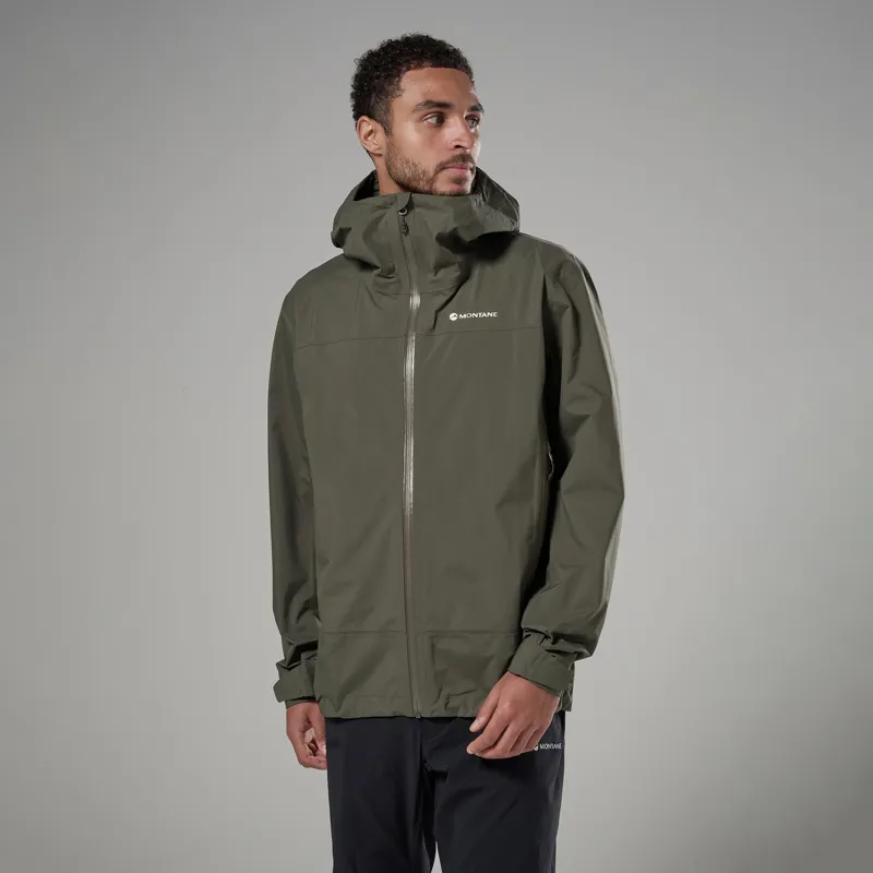 Montane Men's Norste Lite Waterproof Jacket - Moss-1