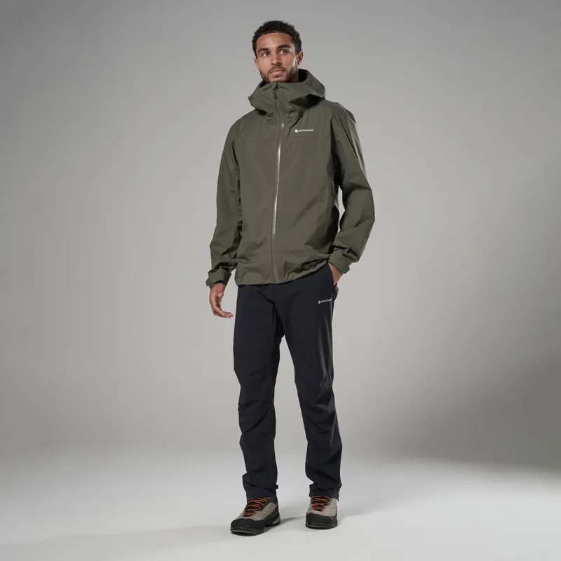 Montane Men's Norste Lite Waterproof Jacket - Moss-3