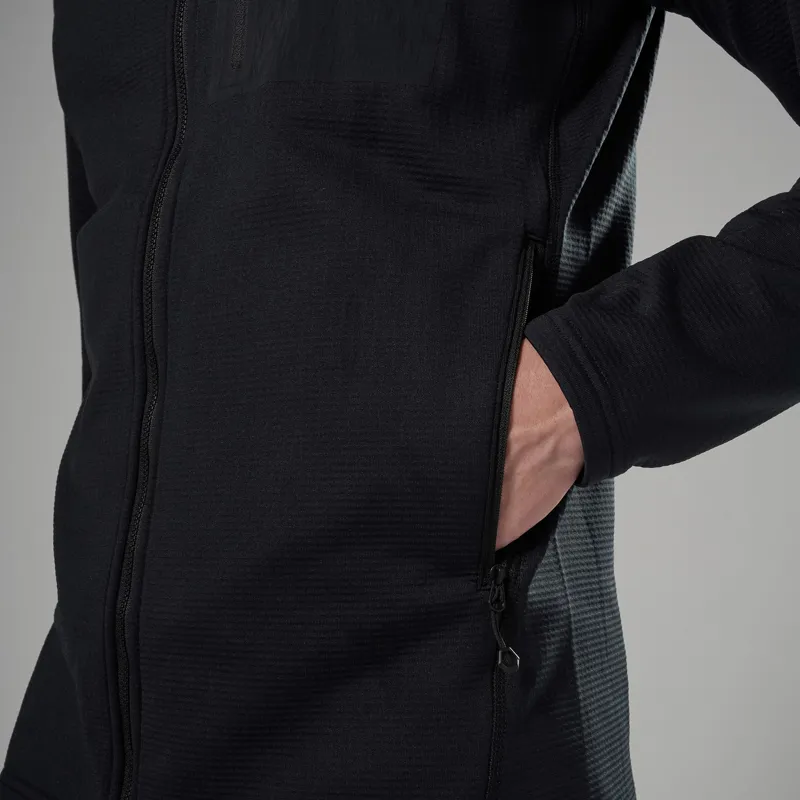 Montane Men's Protium CP Hooded Fleece Jacket - Black-6