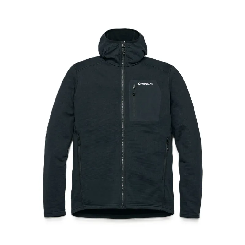 Montane Men's Protium CP Hooded Fleece Jacket - Black