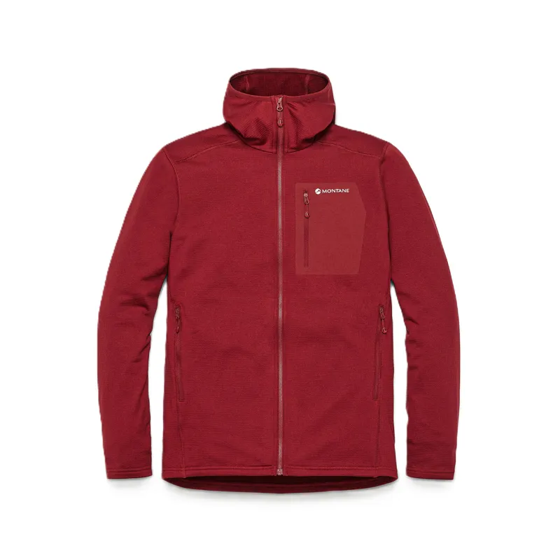 Montane Men's Protium CP Hooded Fleece Jacket - Dark Maple