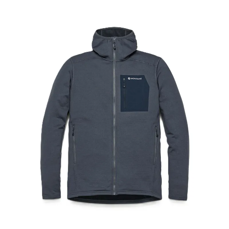 Montane Men's Protium CP Hooded Fleece Jacket - Dark Sky