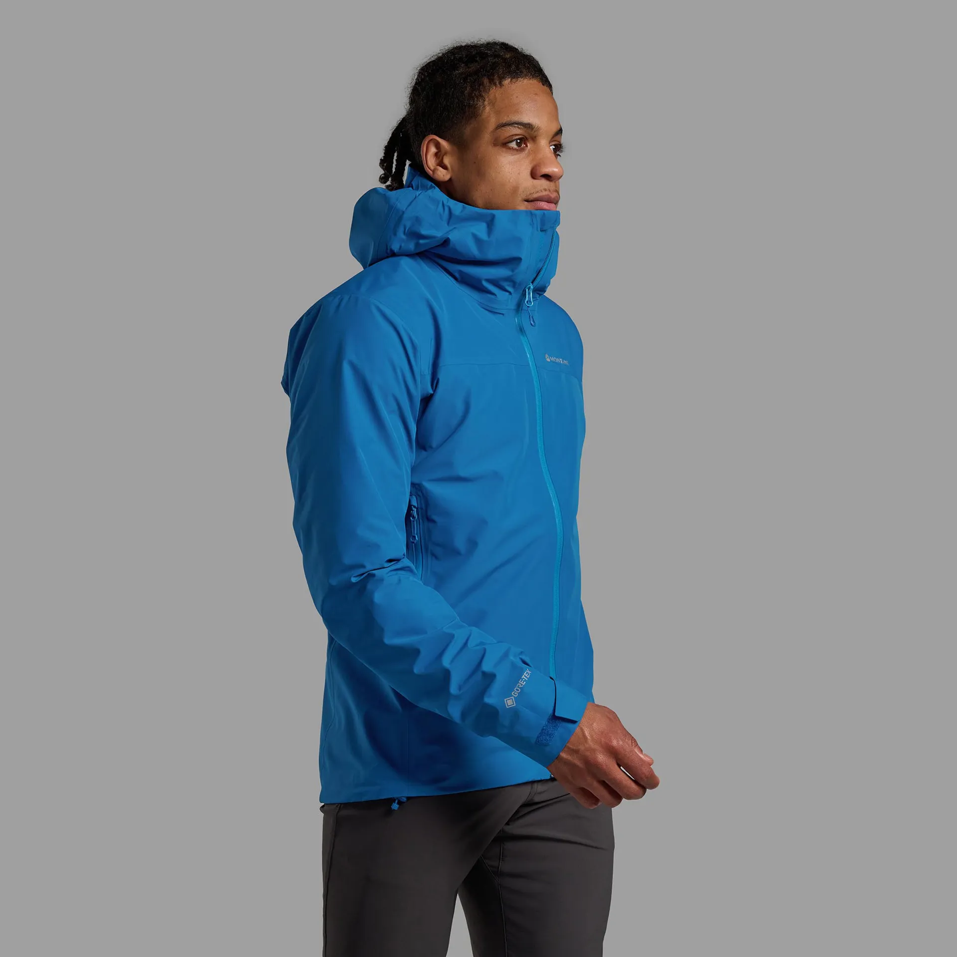Montane Men's Phase Lite GTX Waterproof Jacket Neptune Blue