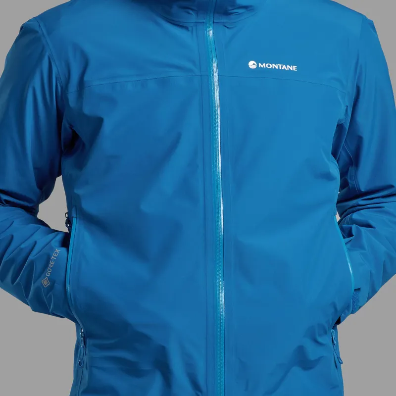 Montane Men's Phase Lite GTX Waterproof Jacket - Neptune Blue-5