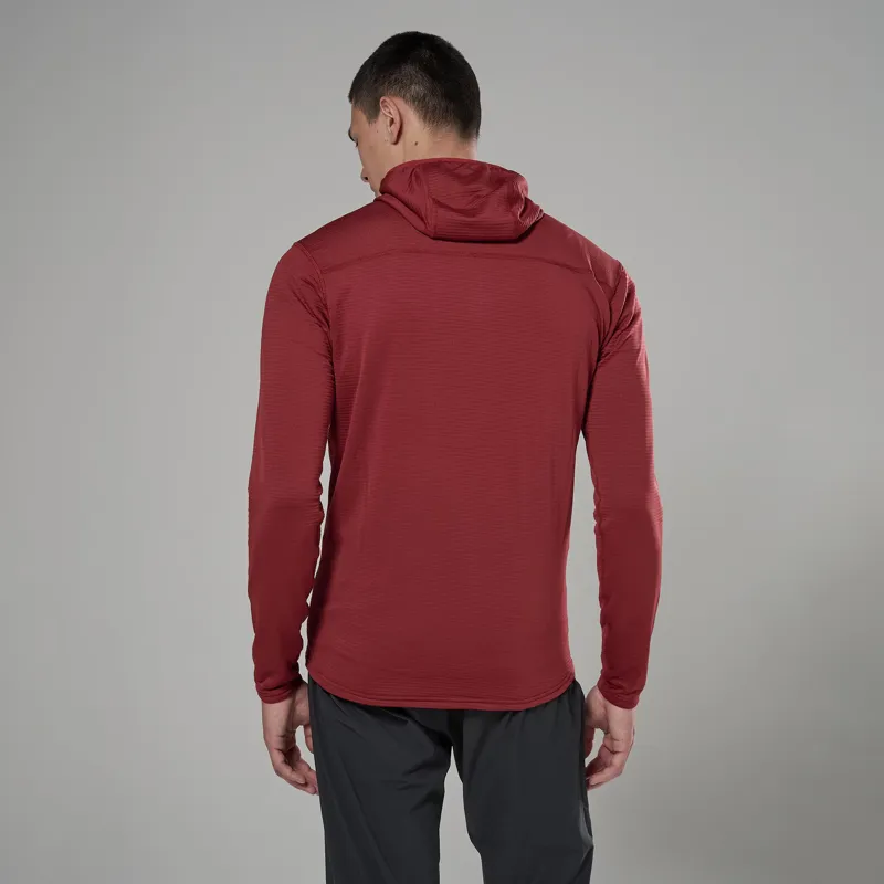 Montane Men's Protium Lite Hooded Fleece Jacket - Dark Maple-2