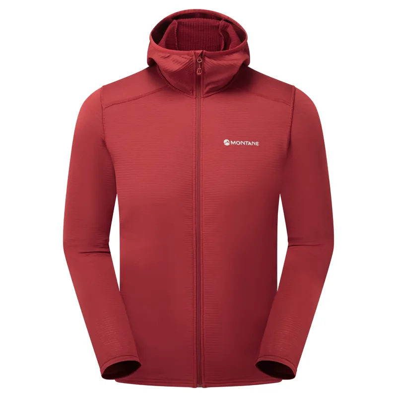 Montane Men's Protium Lite Hooded Fleece Jacket - Dark Maple