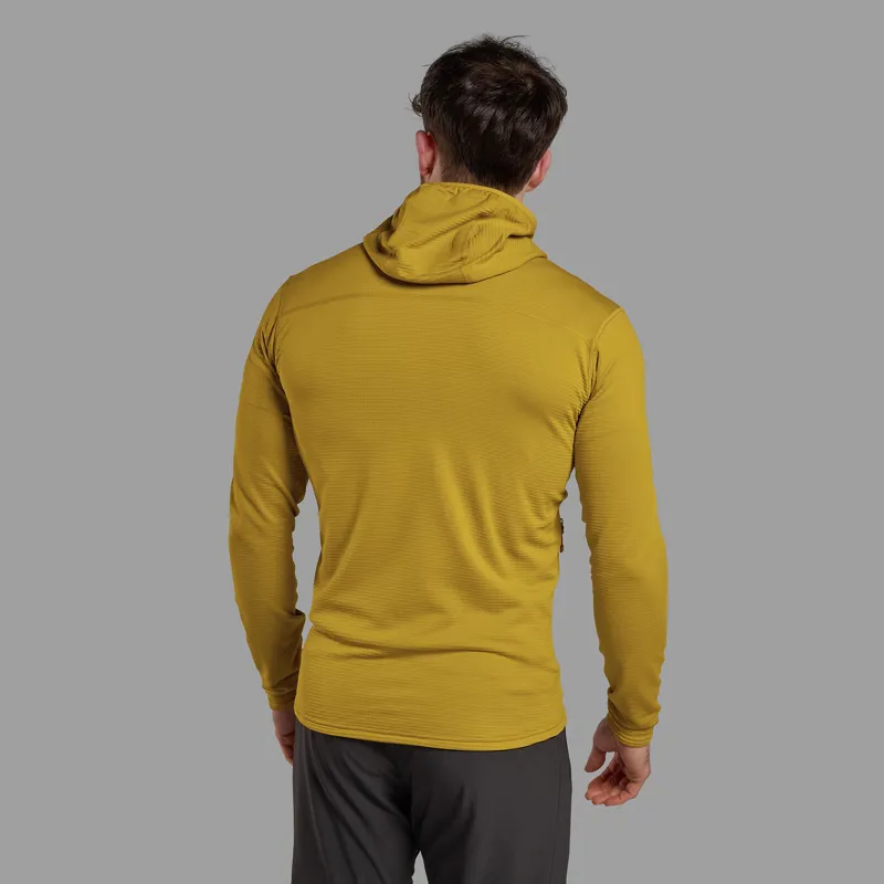 Montane Men's Protium Lite Hooded Fleece Jacket - Ginkgo Gold-2