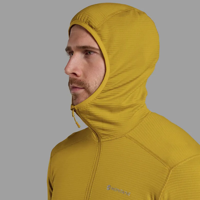Montane Men's Protium Lite Hooded Fleece Jacket - Ginkgo Gold-4