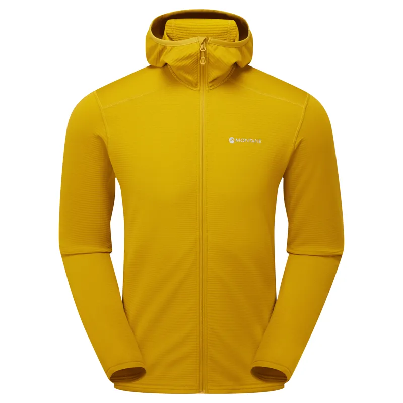 Montane Men's Protium Lite Hooded Fleece Jacket - Ginkgo Gold
