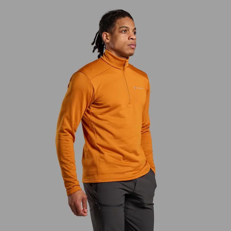 Montane Men's Protium Fleece Pull-On - Amber-1