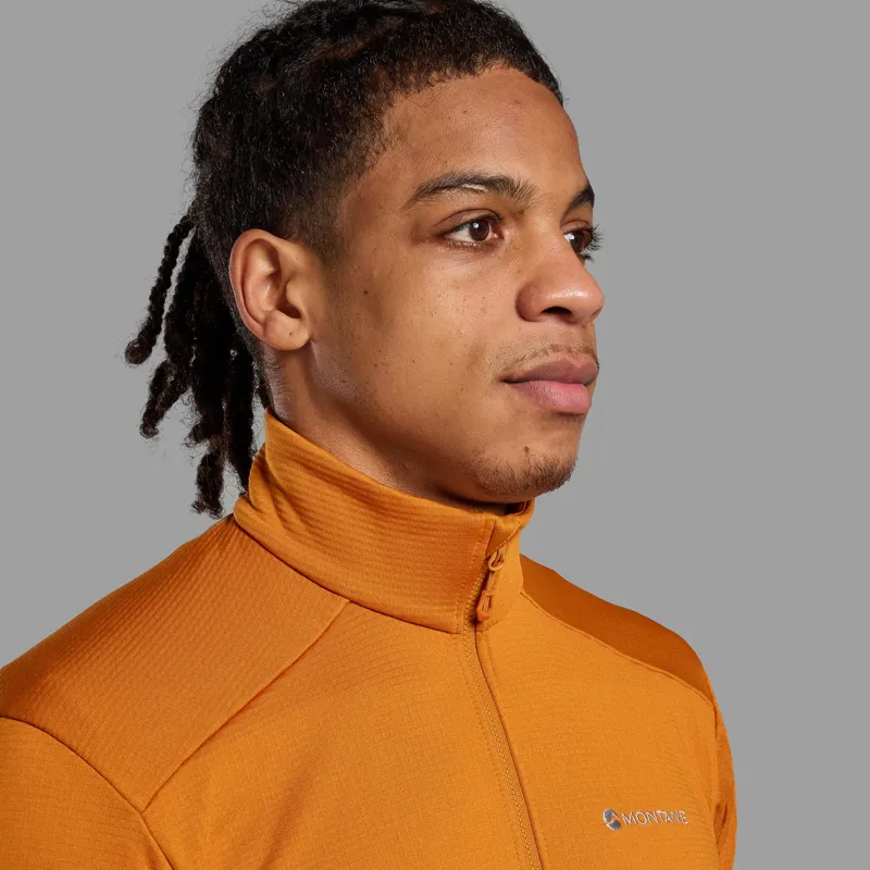 Montane Men's Protium Fleece Pull-On - Amber-3