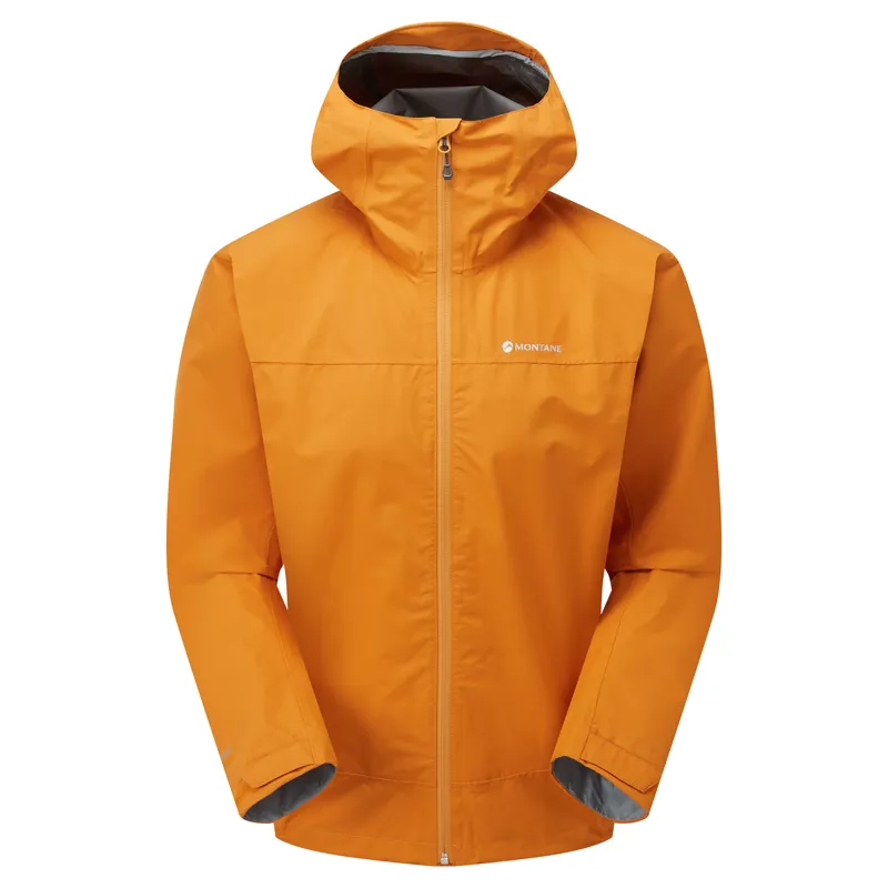Orange waterproof jacket mens hot sale