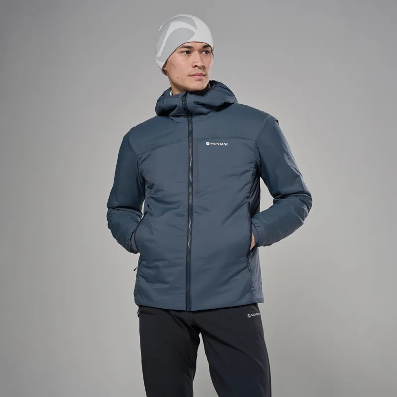 Montane Men's Sirocco XT Hooded Insulated Jacket - Dark Sky-1