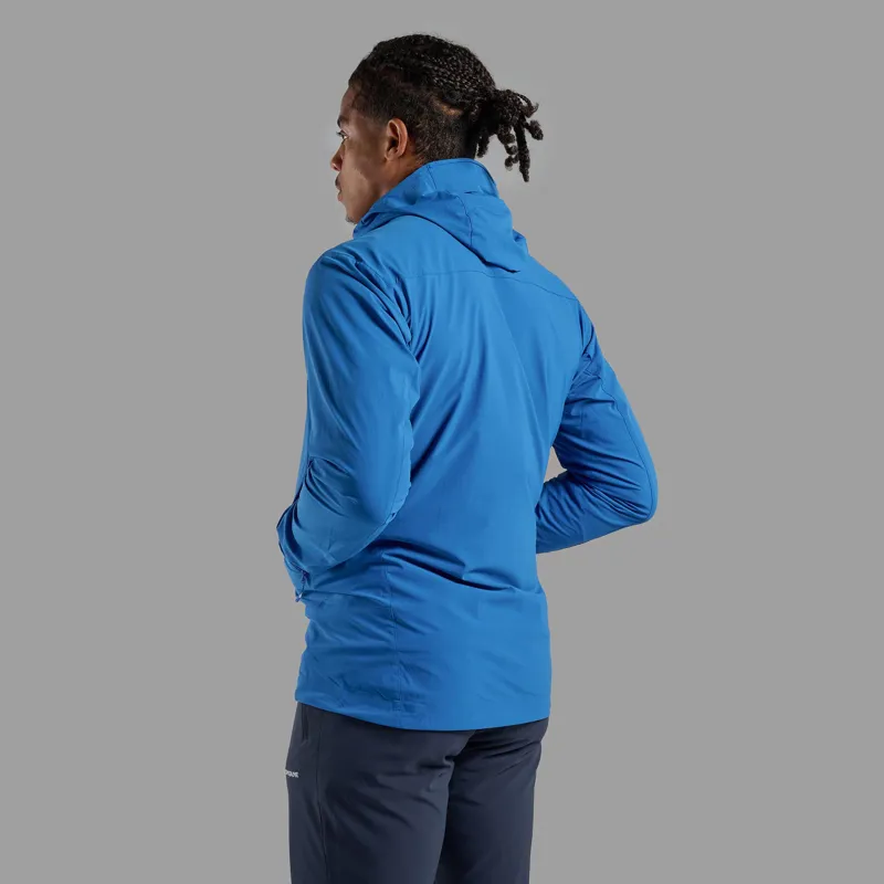 Montane Men's Tenacity Nano Hooded Softshell Jacket - Neptune Blue-2