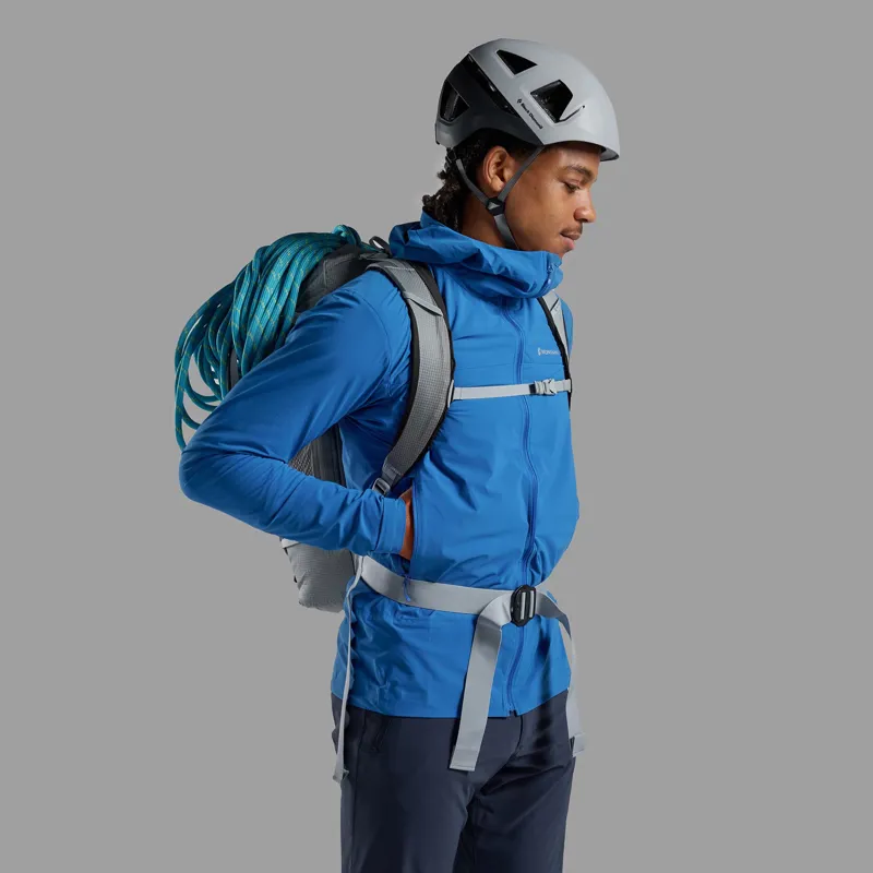 Montane Men's Tenacity Nano Hooded Softshell Jacket - Neptune Blue-4