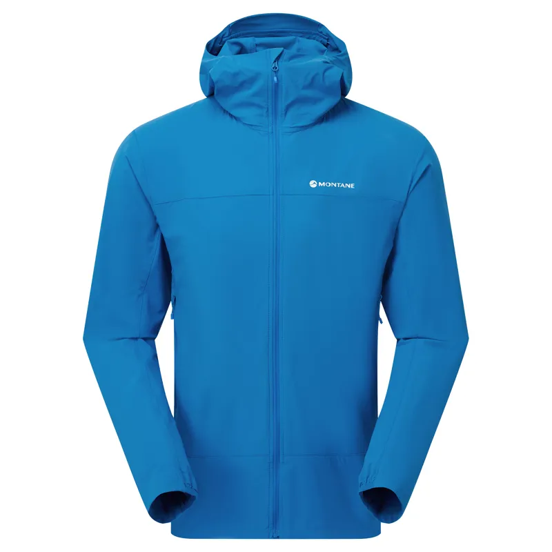 Montane Men's Tenacity Nano Hooded Softshell Jacket - Neptune Blue