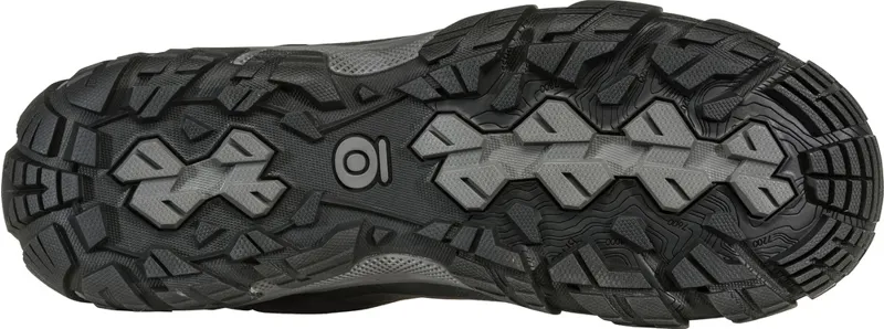 Oboz Men's Sawtooth X Low B'DRY Wide Fit - Charcoal-2