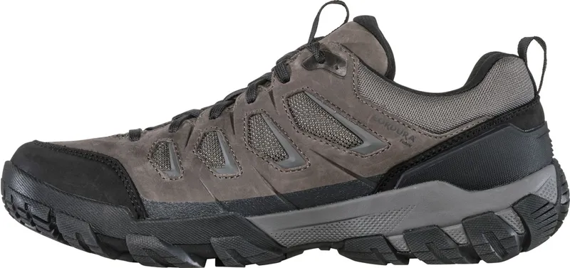 Oboz Men's Sawtooth X Low B'DRY Wide Fit - Charcoal-4