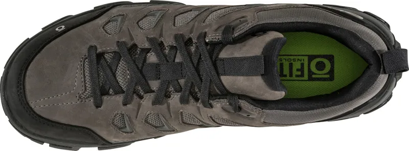 Oboz Men s Sawtooth X Low B DRY Wide Fit Charcoal