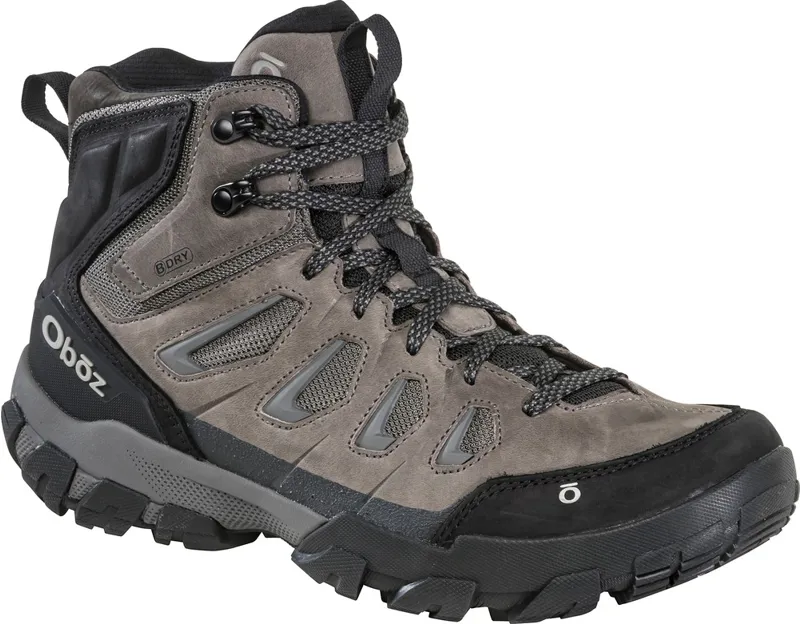 Oboz Men's Sawtooth X Mid B-DRY Wide Fit - Charcoal