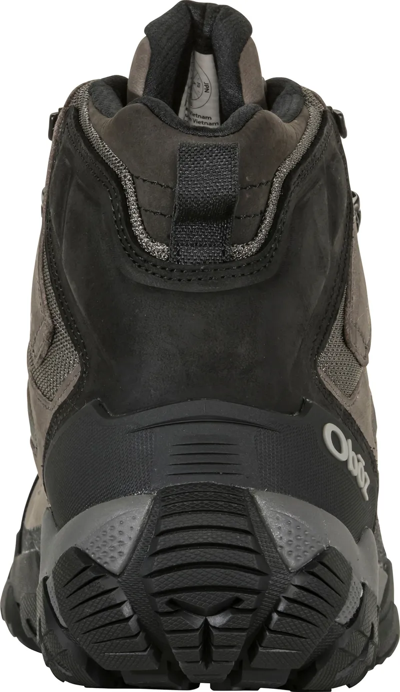 Oboz Men's Sawtooth X Mid B-DRY Wide Fit - Charcoal-4